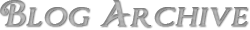 Blog Archive